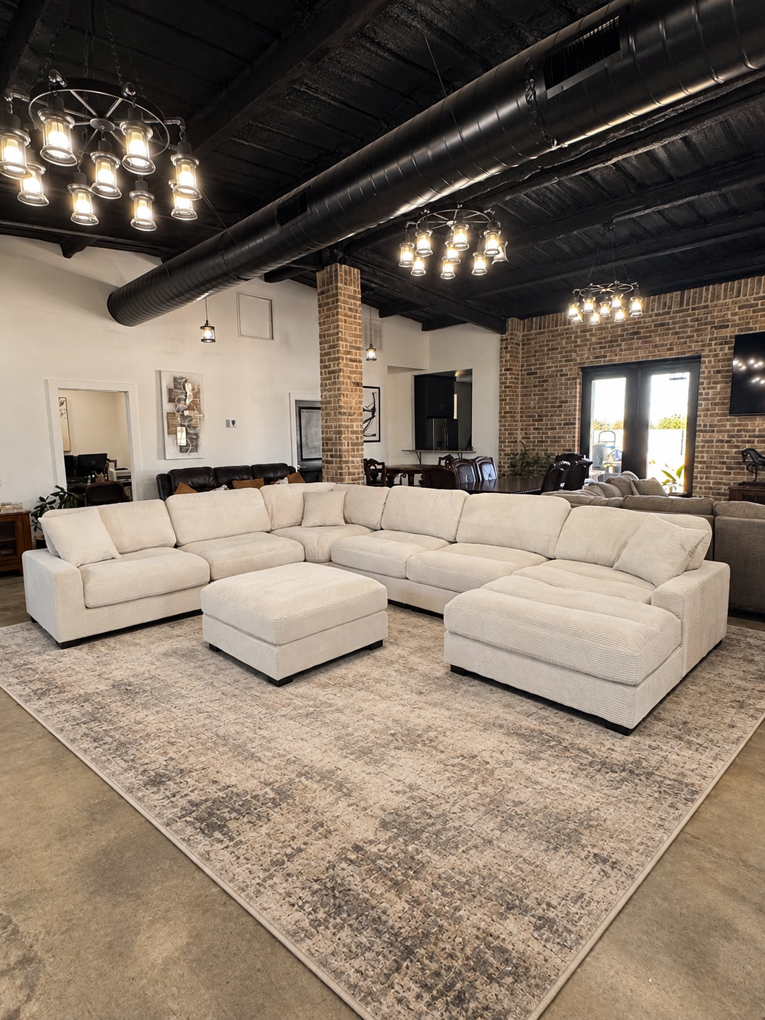 Element Arizona Beige Oversized Sectional