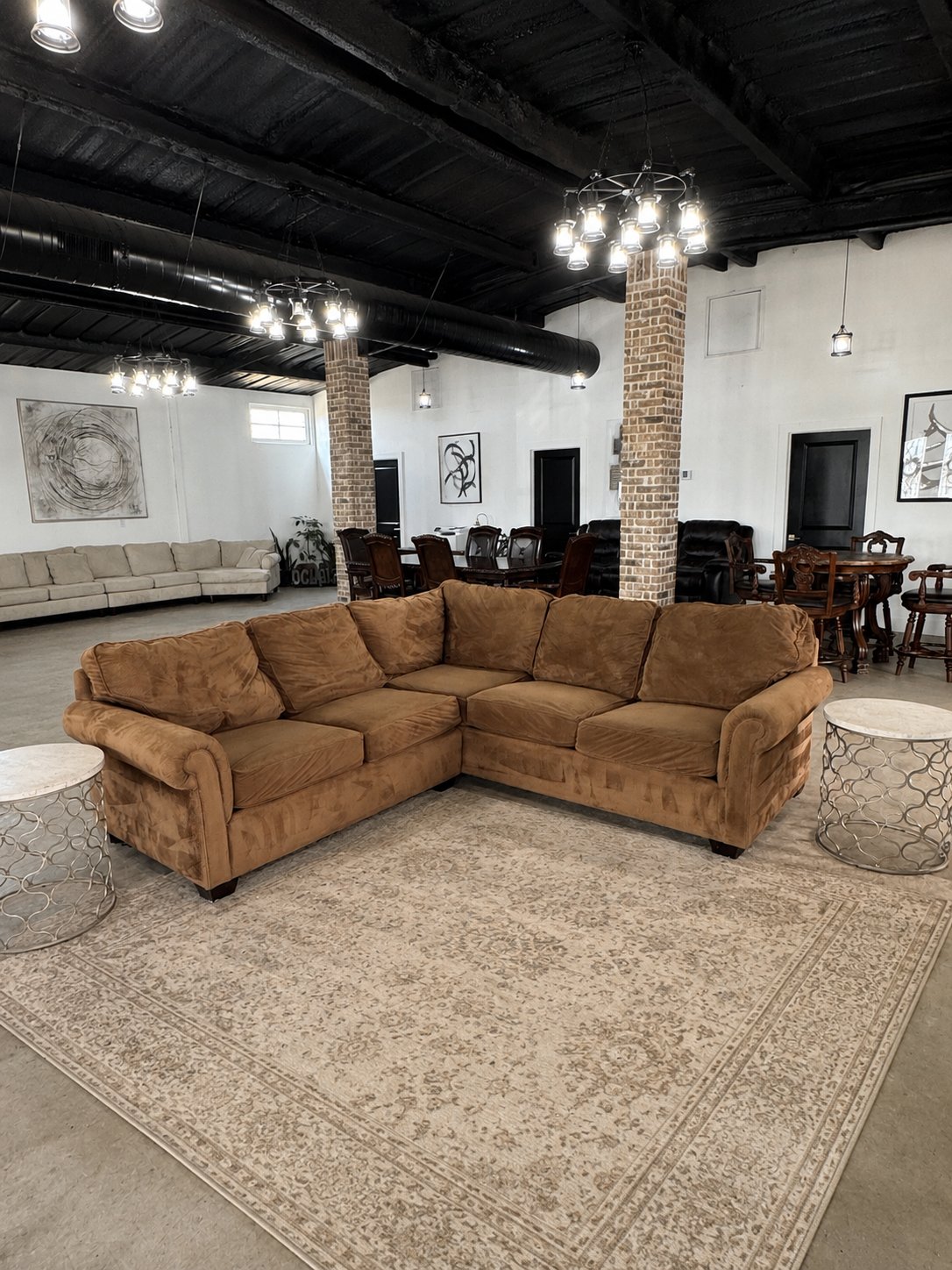 Thomasville Camel L-Sectional